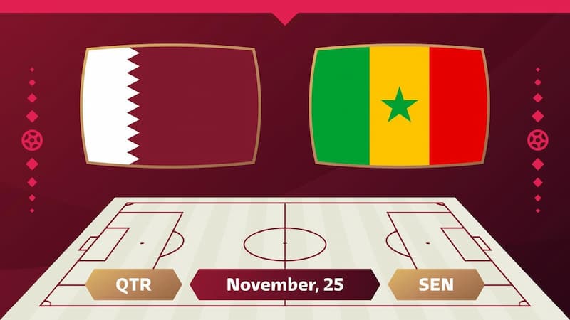 Soi kèo Qatar vs Senegal - FIFA World Cup 2022